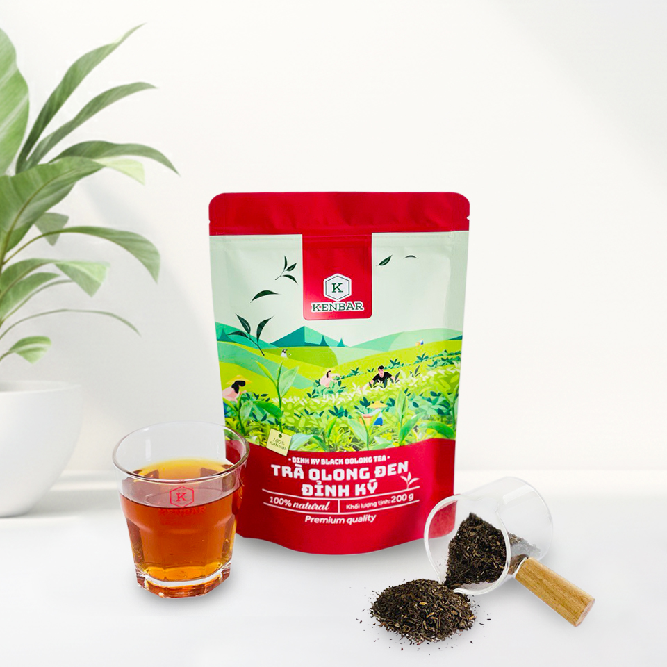 Trà olong đen đỉnh ký