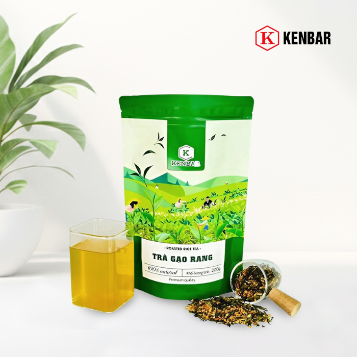 Trà Gạo Rang KENBAR 200G