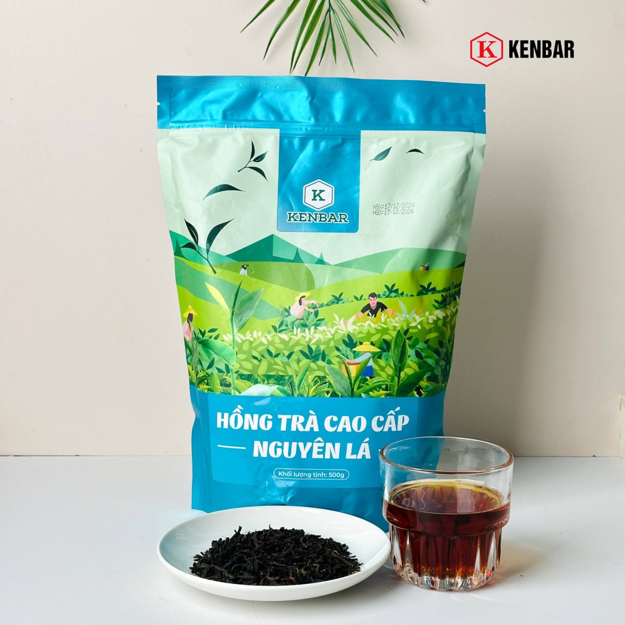 Hồng Trà Cao Cấp Nguyên Lá Kenbar 500G Hồng Trà Cao Cấp Nguyên Lá Kenbar 500G